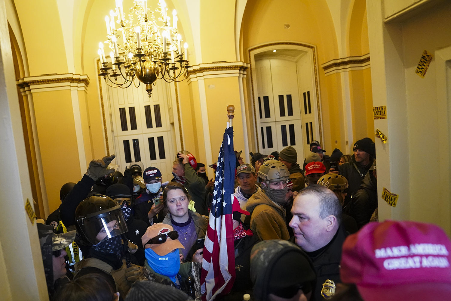 hires: Capitol riot, inside